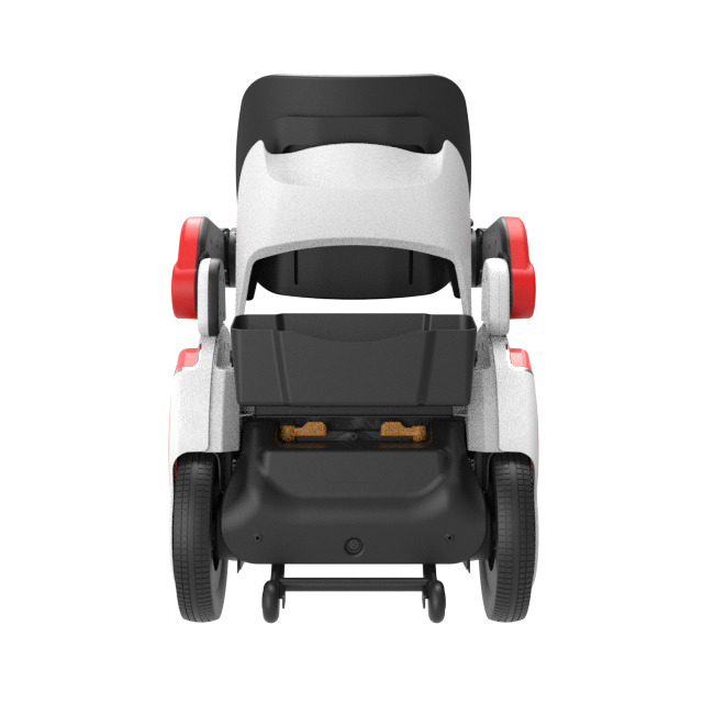 Chaise électrique confortable avec batterie au lithium pour les personnes âgées à l'extérieur