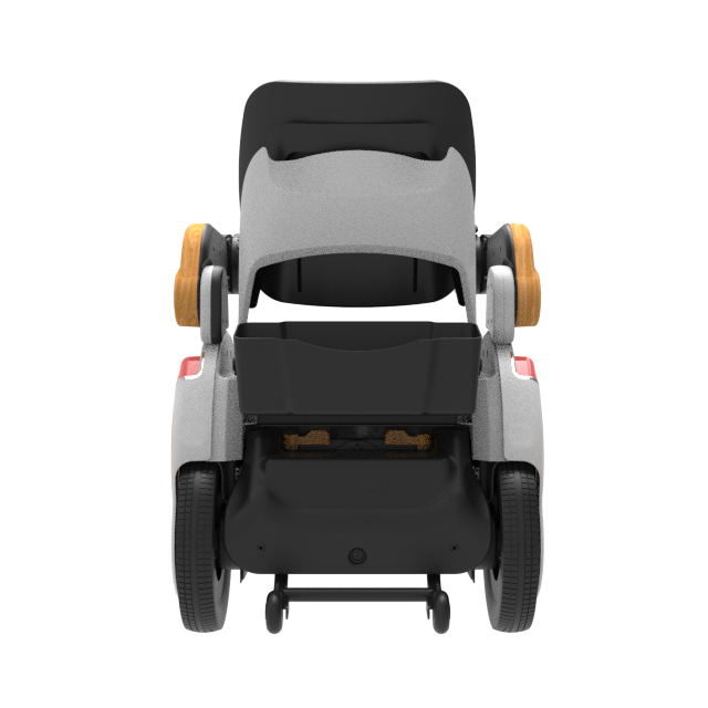 Chaise électrique tout terrain pour adulte confortable avec roue omnidirectionnelle SECURE