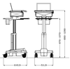 Chariot pour ordinateur portable BB-00
